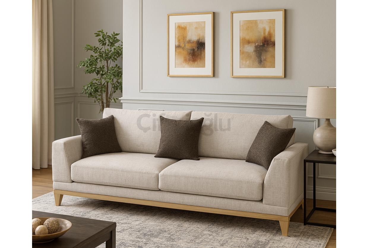 Bohem Üçlü Koltuk